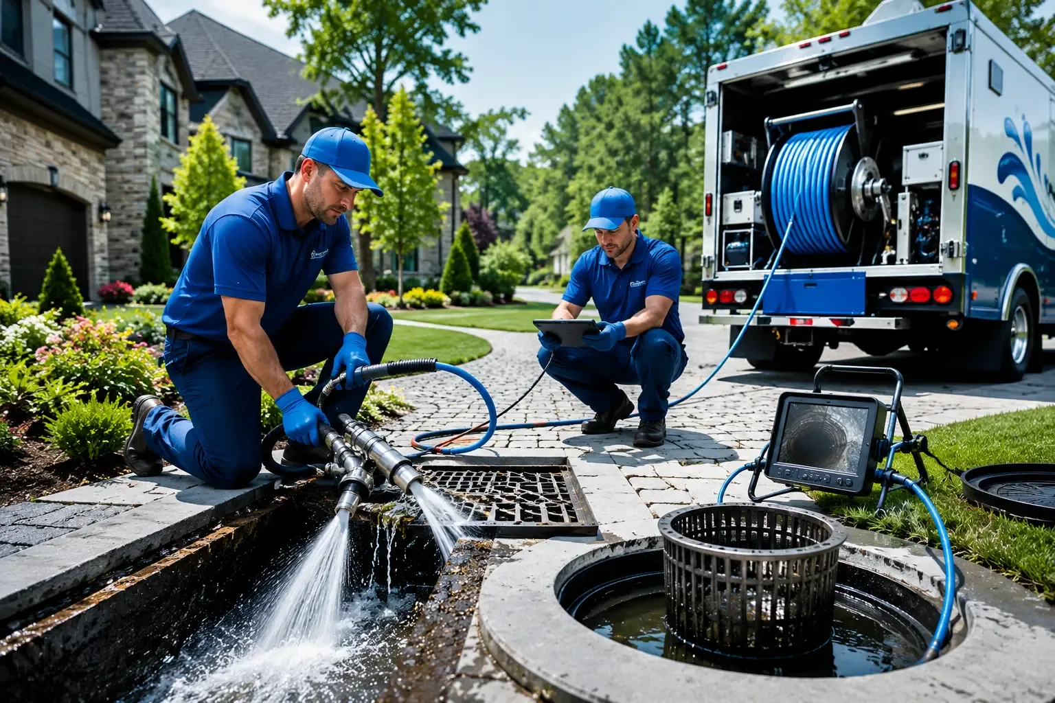 Local outdoor drain cleaning professionals in Dalton City, IL