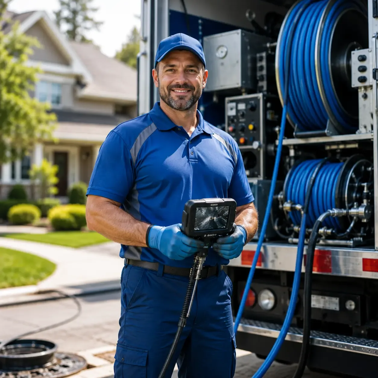 Local outdoor drain cleaning specialists in Dalton City, IL